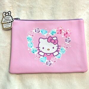 NWT Hello Kitty 10 in x 7in pouch